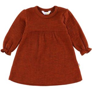 Joha Jurk - Wol - Rib - Rust - Joha - 60 - Jurk