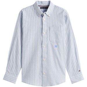 Tommy Hilfiger Overhemd - Multi Stripe - Luchtig Blue - Tommy Hilfiger - 74 - Overhemd