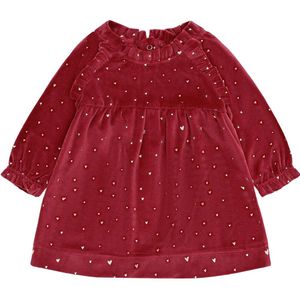 Hust and Claire Jurk - Fluweel - HCKis - Theebes m. Goud - Hust and Claire - 68 - Jurk