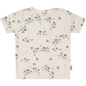 Petit Piao T-Shirt - Bloemen Print - Clover - Petit Piao - 1 jaar (80) - T-Shirts