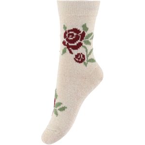 MP Sokken - Roze - Glitter - Cream - MP - 25/28 - Sokken