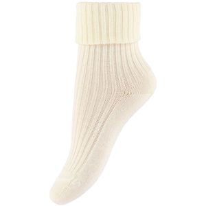 MP Sokken - Wol - Rib - Hilde - Ecru - MP - 19/21 - Sokken