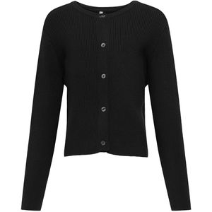 KIDS ONLY - KOGNATASCHA LS O-NECK CARD CP KNT NOOS - Vest - Zwart