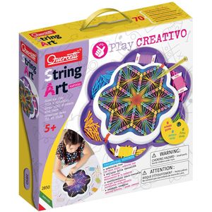 Quercetti Creatieve Speelset - String Kunst Mandala - 2850 - Quercetti - OneSize - Creatieve Speelset