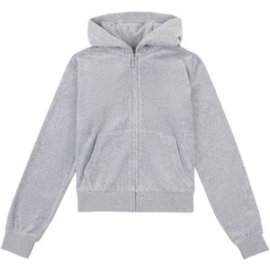 Juicy Couture Cardigan - Fluweel - Heather Grey - Juicy Couture - 3-4 jaar (98-104) - Cardigan