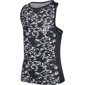 Hummel Tanktop - hmlLuca - Black - Hummel - 4 jaar (104) - Tanktop
