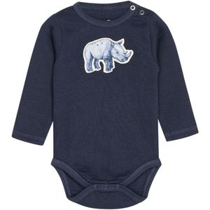 Hust and Claire Romper L/æ - Buster - Blue Night - Hust and Claire - 62 - Romper L/S