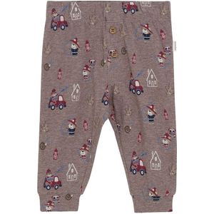 Minymo Pyjamabroek - Dark Brown Melange - Minymo - 56 - Pyjama - Tweedelig