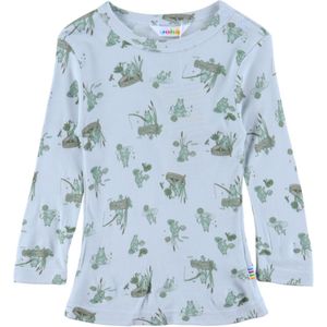 Joha Blouse - Viscose/Bamboe - Lichtblauw m. Zaden - Joha - 60 - Shirts