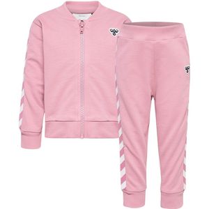 Hummel Sweatset - hmlMini - Roze Nectar - Hummel - 1 jaar (80) - Joggingpakken