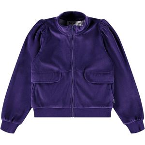 Molo Cardigan - Fluweel - Malika - Space Purple - Molo - 6 jaar (116) - Cardigan