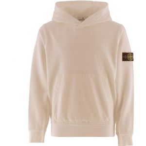 Stone Island Hoodie - Natural Beige - Stone Island - 8 jaar (128) - Hoodie