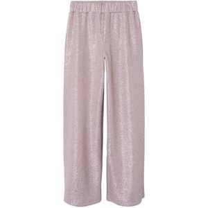 Name It Broek - Breed - NkfDitsa - Mauve Mist - Name It - 6 jaar (116) - Broeken - Katoen