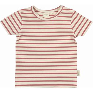 Petit Piao T-Shirt - Baggy Sum - Verwelkt Rose/Off White - Petit Piao - 62 - T-Shirts