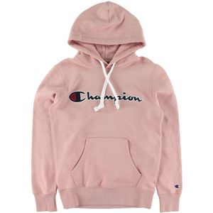 Champion Fashion Hoodie - Roze m. Logo - Champion - 16-18 jaar (176-188) - Hoodie