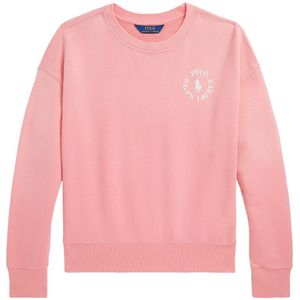 Polo Ralph Lauren Sweatshirt - Lint Roze m. Wit - Polo Ralph Lauren - 7 jaar (122) - Sweatshirt