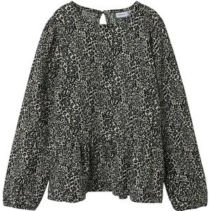 Name It Blouse - NkfSimone - Zwart - Name It - 6 jaar (116) - Shirts