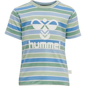 Hummel T-Shirt - hmlPELLE - Grijs Jade - Hummel - 68 - T-Shirt