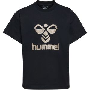 Hummel T-Shirt - hmlKaroline - Black - Hummel - 6 jaar (116) - T-Shirts
