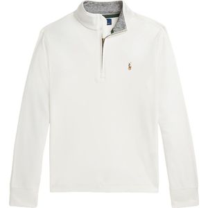 Polo Ralph Lauren Blouse m. Rits - Cream - Polo Ralph Lauren - 10-12 jaar (140-152) - Shirts