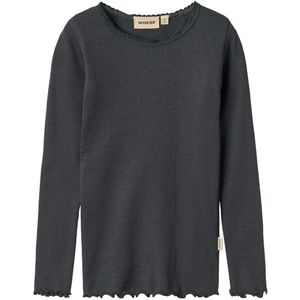 Wheat Blouse - Rib - Katoen/Modaal - Reese - Nacht - Wheat - 3 jaar (98) - Shirts