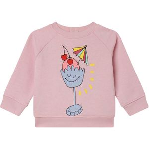 Stella McCartney Kids Sweatshirt - Roze m. Ijs - Stella McCartney Kids - 12 mnd - Sweatshirt