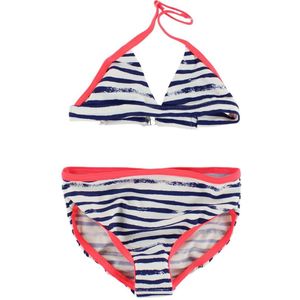 Creamie Bikini - Wit/Navy Gestreept - Creamie - 3-4 jaar (98-104) - Bikinis