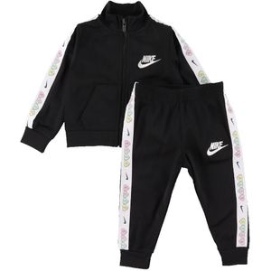 Nike Trainingspak - Cardigan/Broek - Afplakken - Zwart - Nike - 12 mnd - Trainingspak
