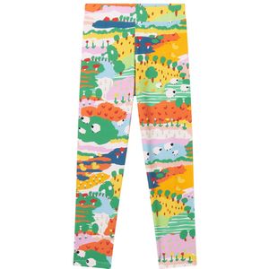 Stella McCartney Kids Leggings - Multicolour m. Landschap - Stella McCartney Kids - 8 jaar (128) - Leggings
