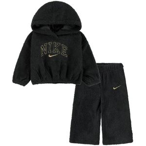 Nike - Swoosh Spirit Teddy Set - Unisex - Grijs - Synthetisch