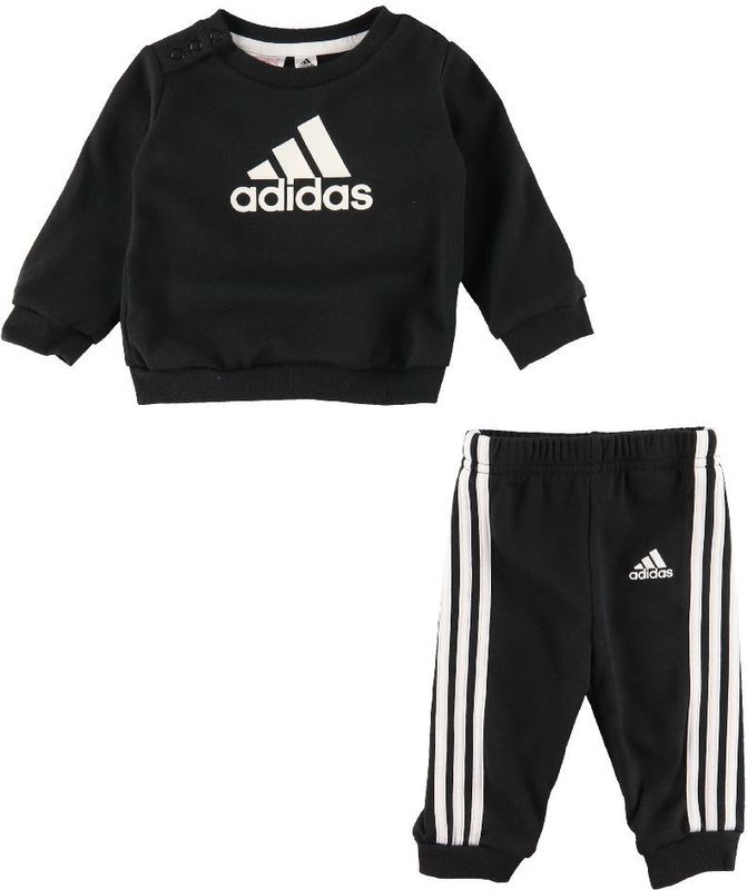 adidas Sportswear Badge of Sport French Terry Joggingpak - Kinderen - Zwart