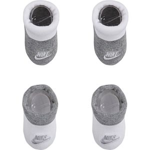 Nike Sokken - Futura - 2-pack - Dark Grey Heather - Nike - 0-6 mnd - Sokken