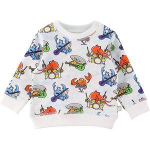 Stella McCartney Kids Sweatshirt - Wit m. Zee print - Stella McCartney Kids - 6 mnd - Sweatshirt