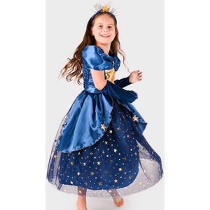 Den Goda Fen Kostuum - Star Princess Dress - Den Goda Fen - 2-4 jaar (92-104) - Kostuum