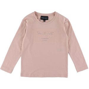 Emporio Armani Blouse - Rose Smoke m. Logo/Klinknagels - Emporio Armani - 10 jaar (140) - Shirts