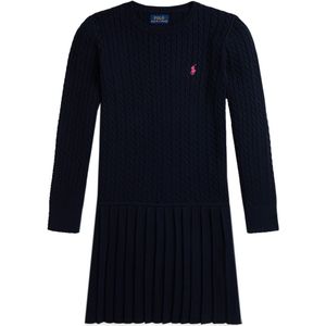 Polo Ralph Lauren Jurk - Gebreid - Navy - Polo Ralph Lauren - 7 jaar (122) - Jurk