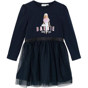 Name It Jurk - NmfJetinna Barbie - Dark Sapphire - Name It - 1½ jaar (86) - Jurk