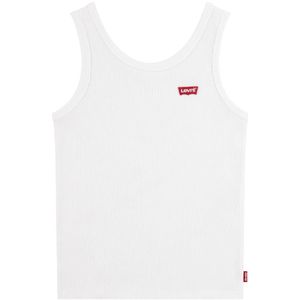 Levis Tanktop - Rib - Bright White - Levis - 4 jaar (104) - T-Shirt