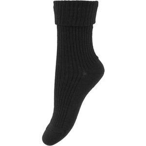 MP Sokken - Wol - Zwart m. Rib - MP - 17/18 - Sokken