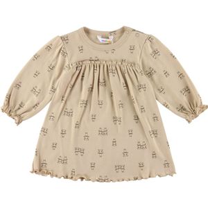 Joha Jurk - Beige m. Panda - Joha - 60 - Jurk