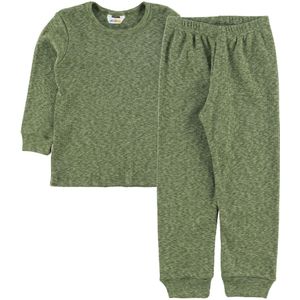 Joha Pyjama set - Groen Gevlekt - Joha - 90 - Pyjama - Tweedelig