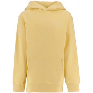 GANT Hoodie - Contrast Shield - Zacht Yellow - GANT - 7-8 jaar (122-128) - Hoodie