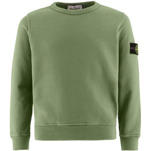 Stone Island Sweatshirt - Sage - Stone Island - 10 jaar (140) - Sweatshirt