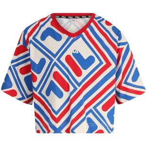 Fila T-Shirt - Bijgesneden - Langenhagen - Antique White F-Box - Fila - 15-16 jaar (170-176) - T-Shirts