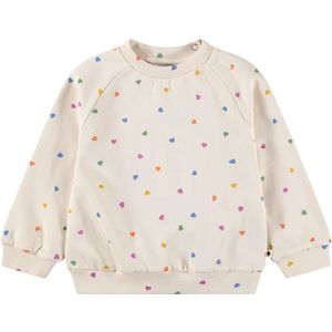 Molo Sweatshirt - Schijf - Confetti Rainbow - Molo - 1 jaar (80) - Sweatshirt