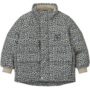 Liewood Gevoerde Jas - Rocka - Mini Leo/Mist - Liewood - 3 jaar (98) - Donsjassen