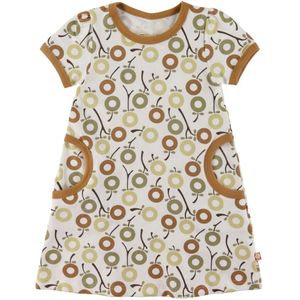 Katvig Nachthemd - Wit m. Appels - Katvig - 1 jaar (80) - Nachthemd