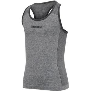 Hummel Sport BH - hmlAVA - Antraciet Gevlekt - Hummel - 4 jaar (104) - Tanktop