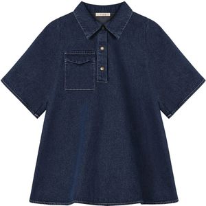 Fliink Jurk - Denim - Don - Dark Denim Blue - Fliink - 98 - Jurk