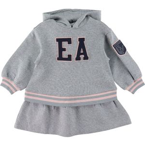 Emporio Armani Jurk - Grijs Gevlekt m. Roze - Emporio Armani - 6 jaar (116) - Jurk